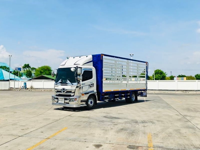 HINO NEW FC9J 210 กะบะเหล็กเปิด ได้รอบ