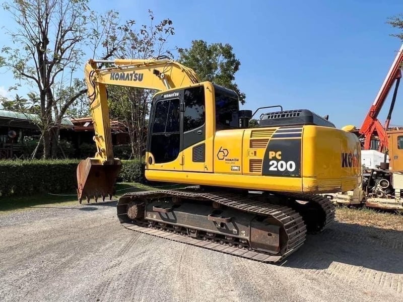 ไมล์ ชม 5,000❗️Komatsu PC200 -8MO  ซีเรียล 19xxxให้ PM ที่เหลือถึง 7000 