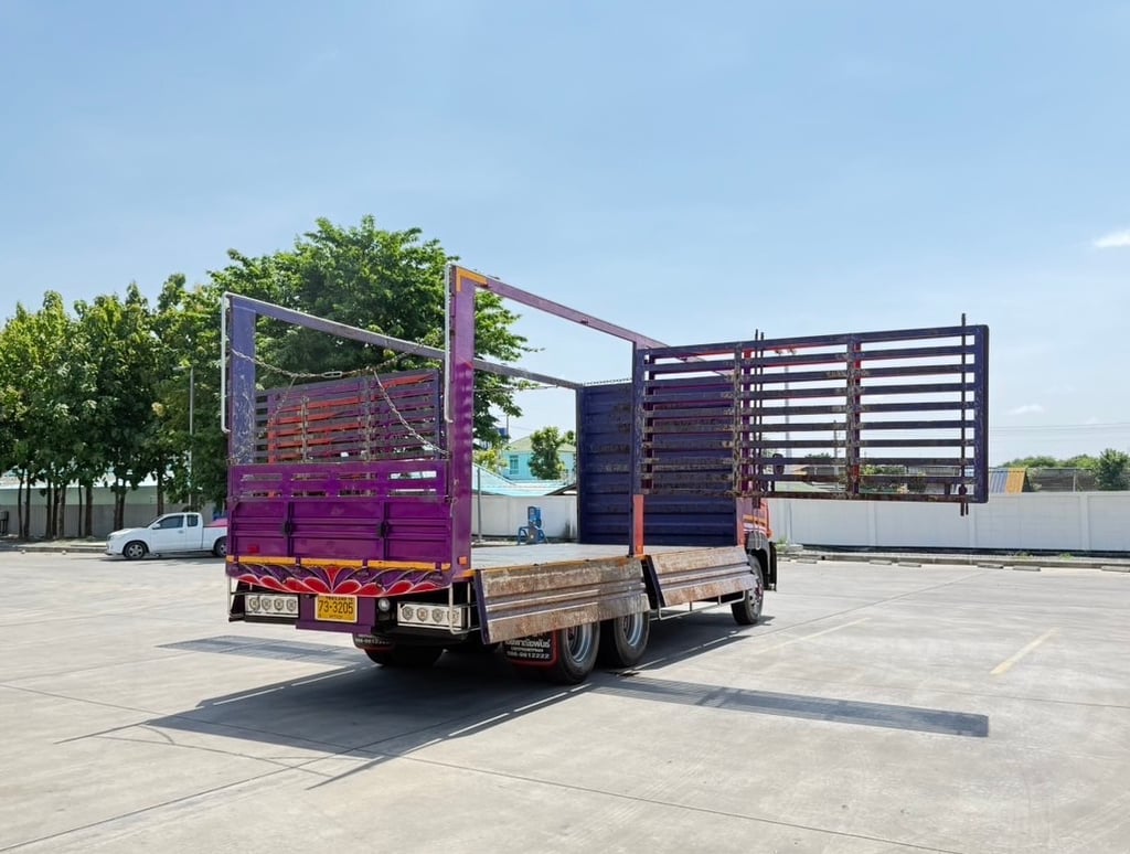 ขายเฉพาะ กะบะล่องเปิดข้างได้ใส่ 10 ล้อ HINO VICTOR มา ยาว 7.80 เมตร ขายเฉพาะ กะบะล่องเปิดข้างได้ใส่ 10 ล้อ HINO VICTOR มา ยาว 7.80 เมตร