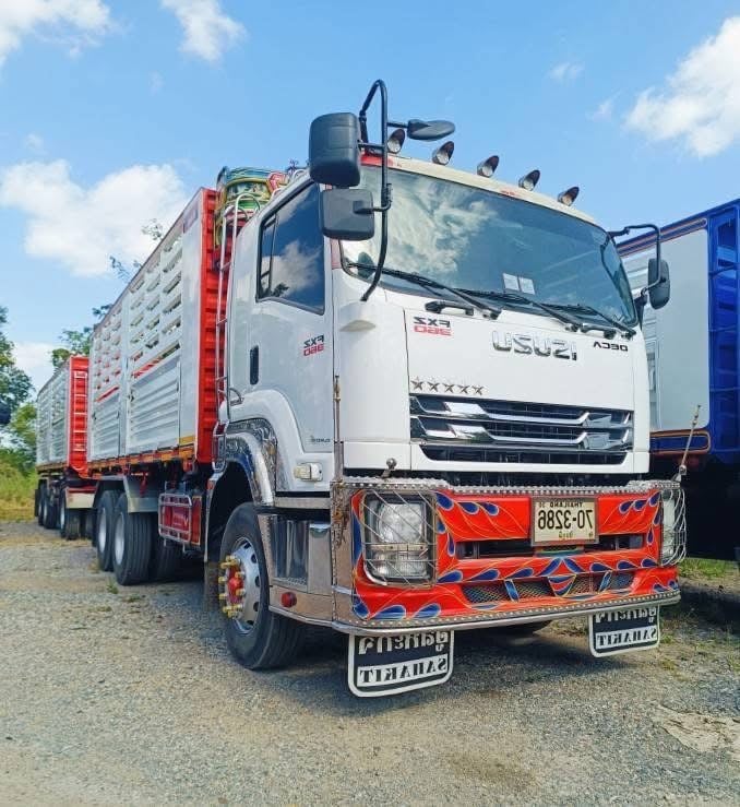 พ่วงแม่ลูกดั้มพ์ ISUZU FXZ 360 แรงปี 2561