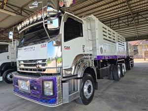ISUZU FXZ 360 พ่วงแม่ลูก ดัมพ์หินทราย สามมิตร