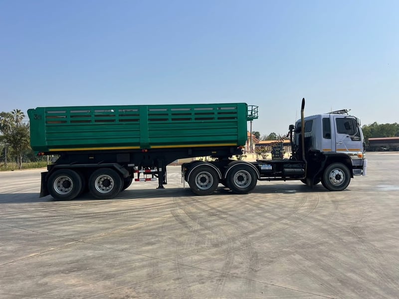 HINO FM2K 260 ปี 2540 หัวลากพร้อมหาง เซมิดัมพ์ HINO FM2K 260 ปี 2540 หัวลากพร้อมหาง เซมิดัมพ์