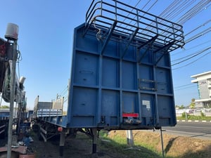 ขายหางพื้นเรียบ 3 เพลา ยาว.12.50.เมตร  มี.5 หาง 