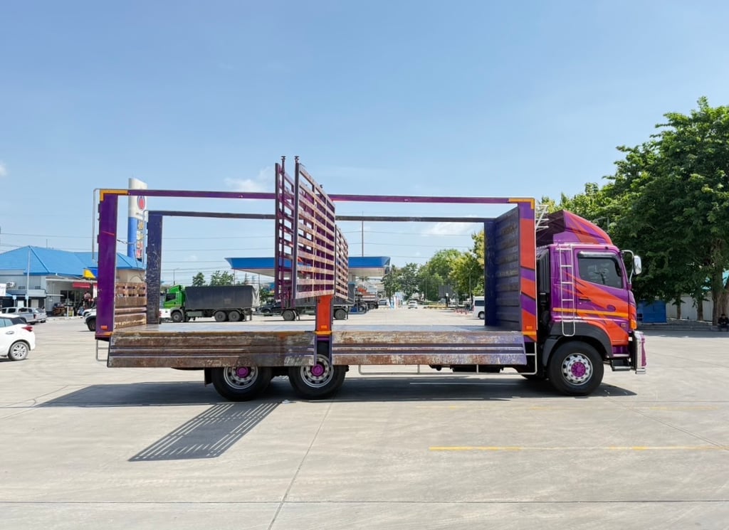 ขายเฉพาะ กะบะล่องเปิดข้างได้ใส่ 10 ล้อ HINO VICTOR มา ยาว 7.80 เมตร ขายเฉพาะ กะบะล่องเปิดข้างได้ใส่ 10 ล้อ HINO VICTOR มา ยาว 7.80 เมตร