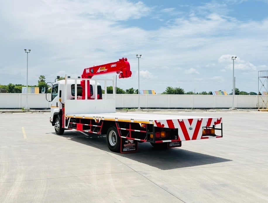 ไมล์ 361 กิโล❗️NEW ISUZU FRR 190 แรง ติดเครน 3 ตัน