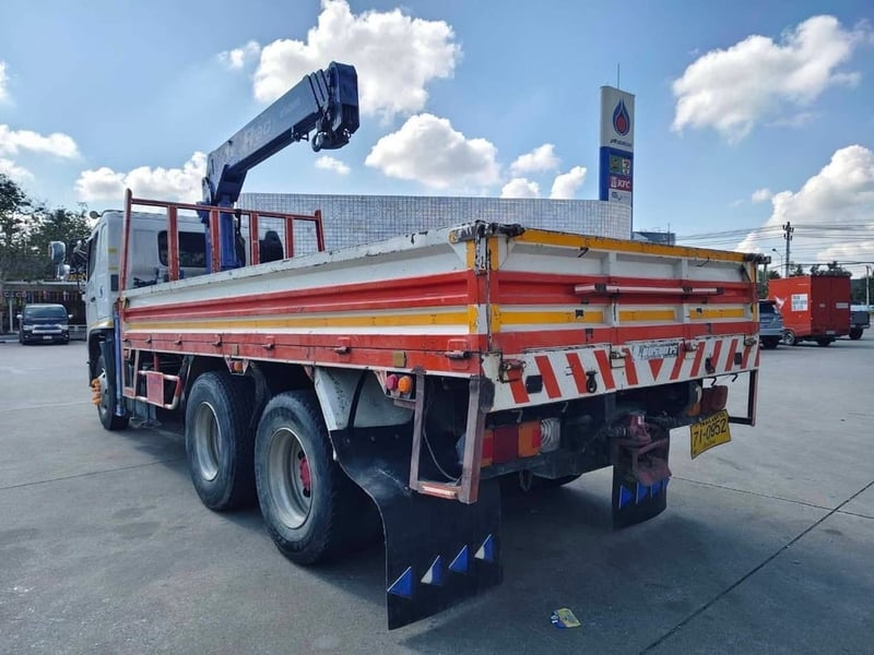 HINO เมก้า 380 แรง ปี 2557 สองเพล  ติดเครน 5