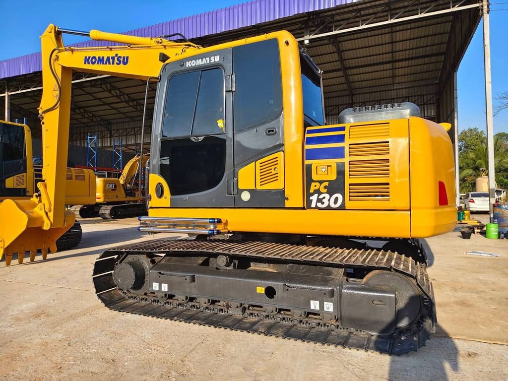 ไมล์ ชม.5,000 Komatsu PC130-10 pm 7000  รถสวย เติม ๆ