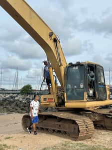 Pc200-8mo บูมยาว 16 เมตร รถทำงานทุกวัน