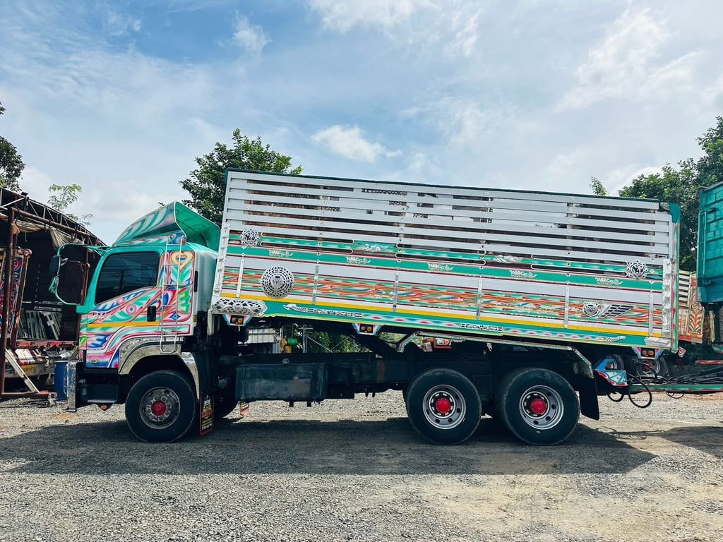 ISUZU FXZ 360 แรง พ่วงแม่ลูกดั้มพ์เกษตร ISUZU FXZ 360 แรง พ่วงแม่ลูกดั้มพ์เกษตร