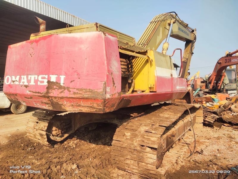 แบคโฮ PC300-5  ช่วงล่างเต็ม เครื่องดี ปั้มดี คอนโทรสั้น 