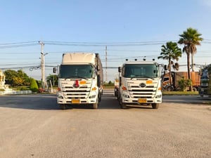 เข้าใหม่❗️ไมล์ 6 หมื่น❗️12ล้อ แท้ๆ GY2P  380 แรง  พ่วงแม่ลูก พื้นเรียบ