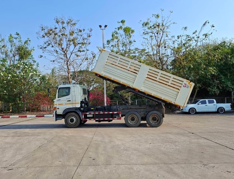 เข้าใหม่❗️ไมล์ 8,524❗️HINO FM1A 344  ดั้มพ์สามมิตร