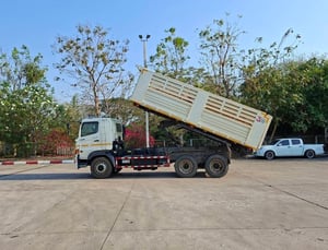 เข้าใหม่❗️ไมล์ 8,524❗️HINO FM1A 344  ดั้มพ์สามมิตร