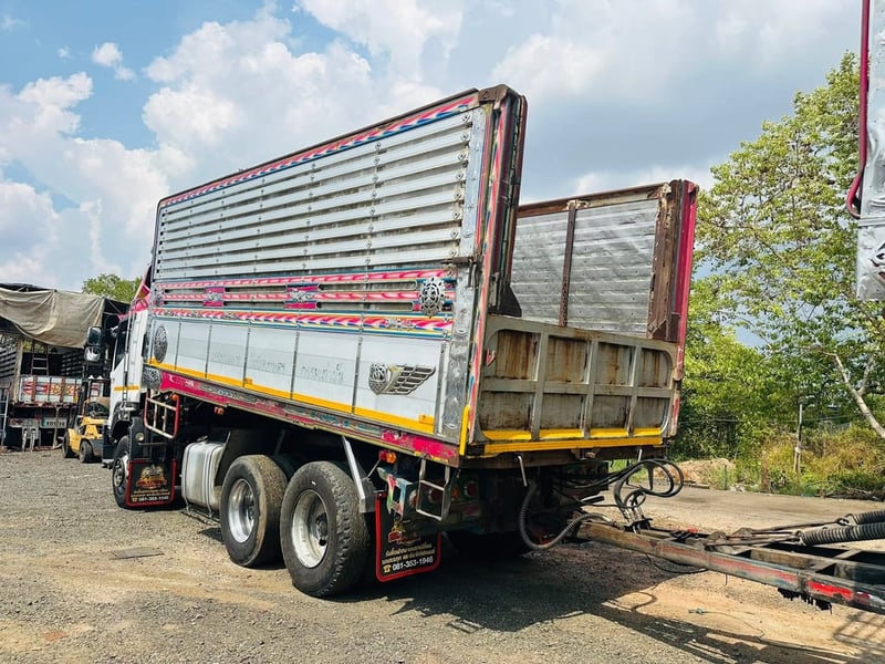 ISUZU FXZ 360 พ่วงแม่ลูกดั้มพ์เกษตร