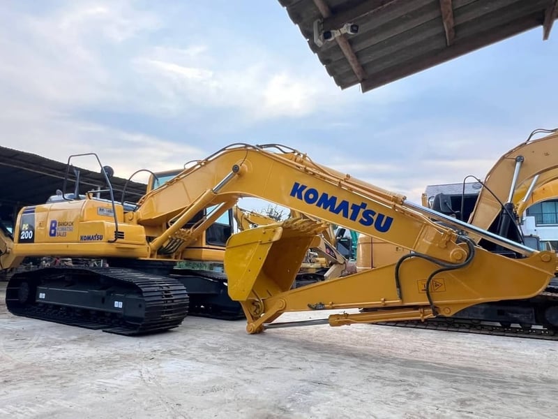 Komatsu Pc200-8Mo กล้องหลัง 