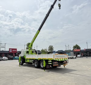 เข้าใหม่❗️เครน 8 ตัน เก่าญี่ปุ่น❗️ไมล์ 97,468 กิโล HINO FL8J 260 แรง