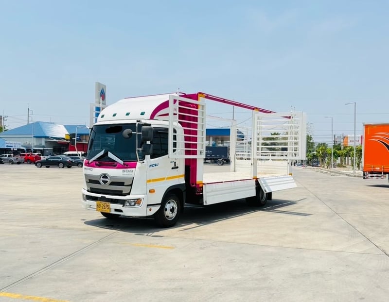 HINO NEW FC9J 210 กะบะเปิดได้รอบ 