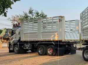 ISUZU FXZ 360 พ่วงแม่ลูกดั้ม  (เฟืองเร็ว)