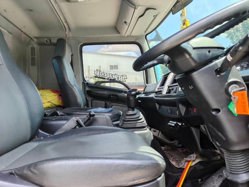 ไมล์ 72,796❗️HINO FL8J 260 เเรง  กะบะพื้นเรียบยาว 7.45 เมตร ปี 2566