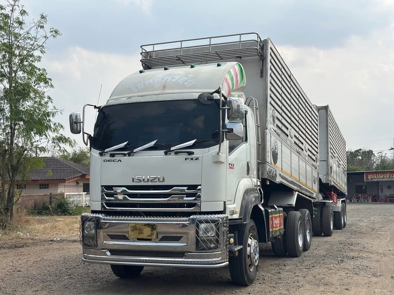 ISUZU FXZ 360 พ่วงแม่ลูกดั้มพ์ เกษตร