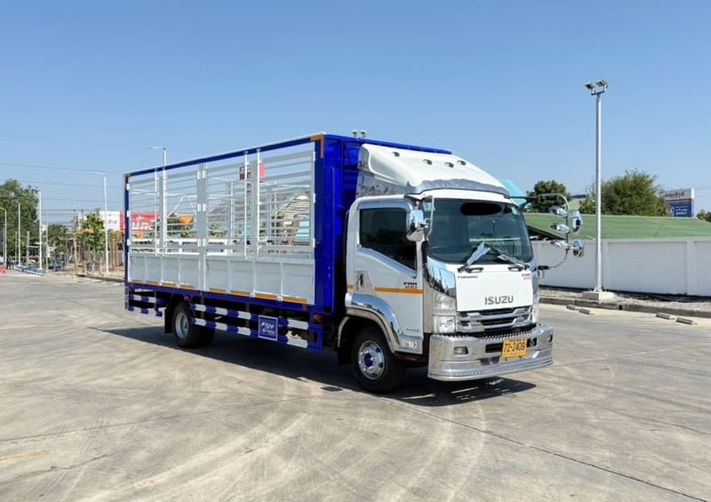 เข้าใหม่❗️ไมล์ 138,838 กิโล❗️ISUZU FRR 210 แรง กะบะเหล็กเปิดได้รอบ