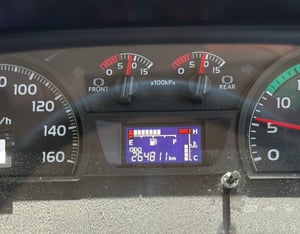 HINO FG8J 240 ไฟเดย์ตัวเเอล ตู้เเห้ง 10 บาน 