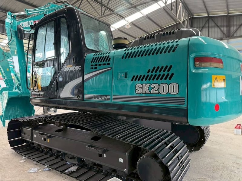 SK200-8 Super ไมล์ ชม. 12,000 เอกสารอินวอยส์