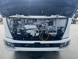 ISUZU FC 9J 210 พ่วงแม่ลูกดัมพ์ 6 ล้อ