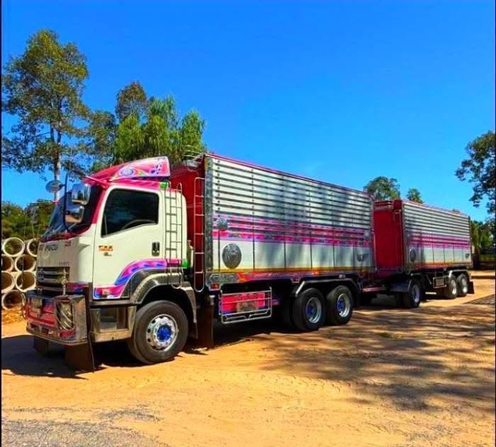 ไมล์ 300,000 กิโล❗️ISUZU FXZ 360 แรงม้า พ่วงแม่ลูกดั้มพ์ ไมล์ 300,000 กิโล❗️ISUZU FXZ 360 แรงม้า พ่วงแม่ลูกดั้มพ์