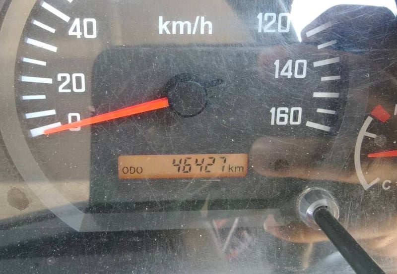 ไมล์ 46,427 กิโล❗️ISUZU NMR 130 ดั้มพ์ 3 คิว