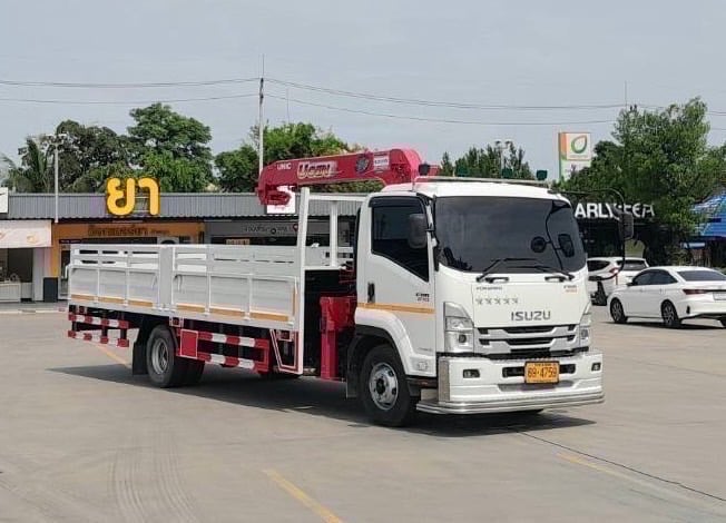 ไมล์ 8 หมื่นกว่า❗️ISUZU NEW FRR 210 ติดเครน 3 ตัน ไมล์ 8 หมื่นกว่า❗️ISUZU NEW FRR 210 ติดเครน 3 ตัน