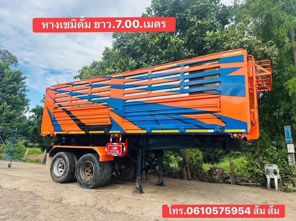 ISUZU 360 แรง พ่วงแม่ลูกดั้มพ์ บรรทุก 30 ตัน+ ปี 2557 