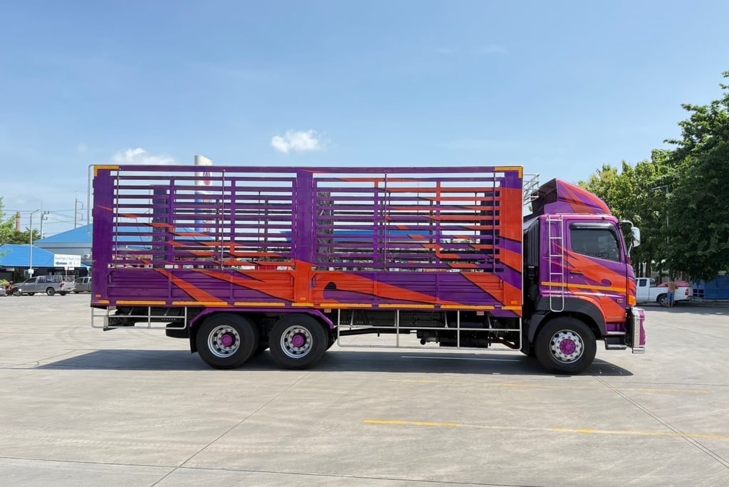 ขายเฉพาะ กะบะล่องเปิดข้างได้ใส่ 10 ล้อ HINO VICTOR มา ยาว 7.80 เมตร ขายเฉพาะ กะบะล่องเปิดข้างได้ใส่ 10 ล้อ HINO VICTOR มา ยาว 7.80 เมตร
