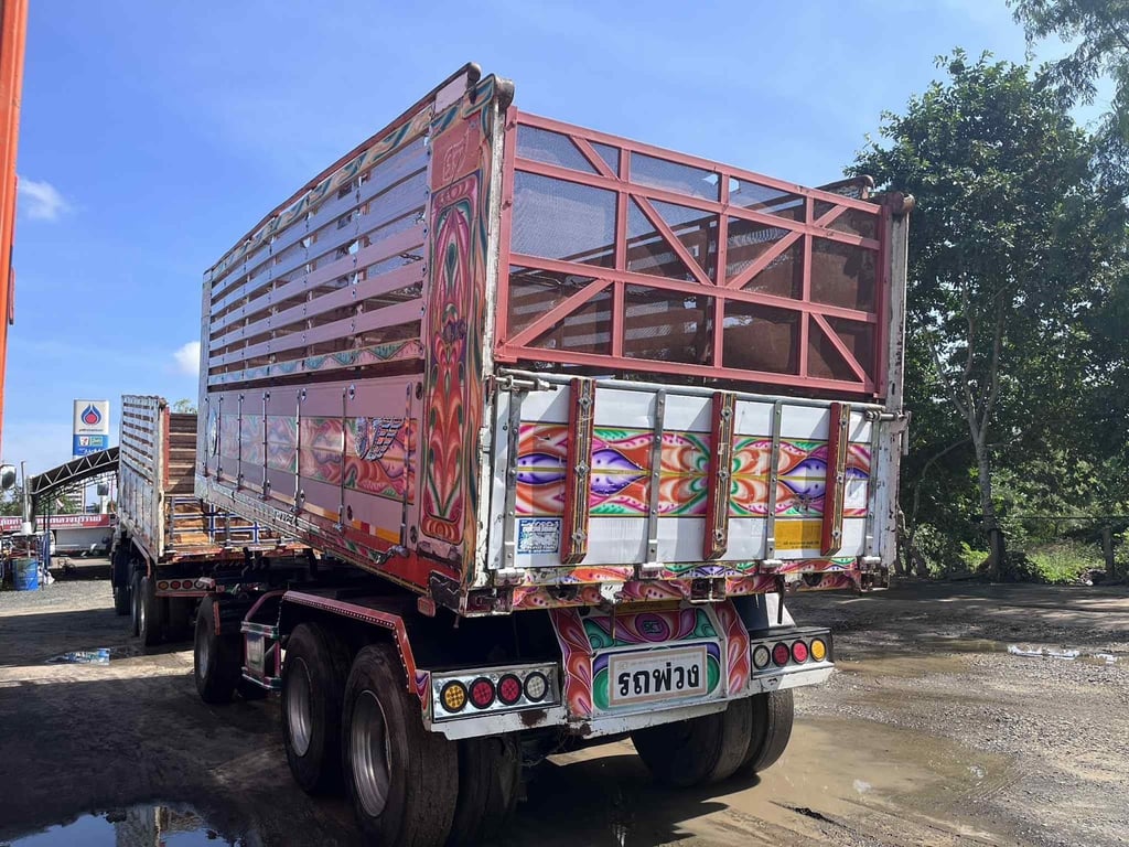 ISUZU FXZ 360 แรง พ่วงแม่ลูกดั้มพ์ ISUZU FXZ 360 แรง พ่วงแม่ลูกดั้มพ์