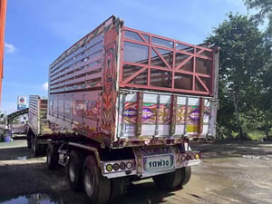 ISUZU FXZ 360 พ่วงแม่ลูกดั้มพ์คอกเกษตร