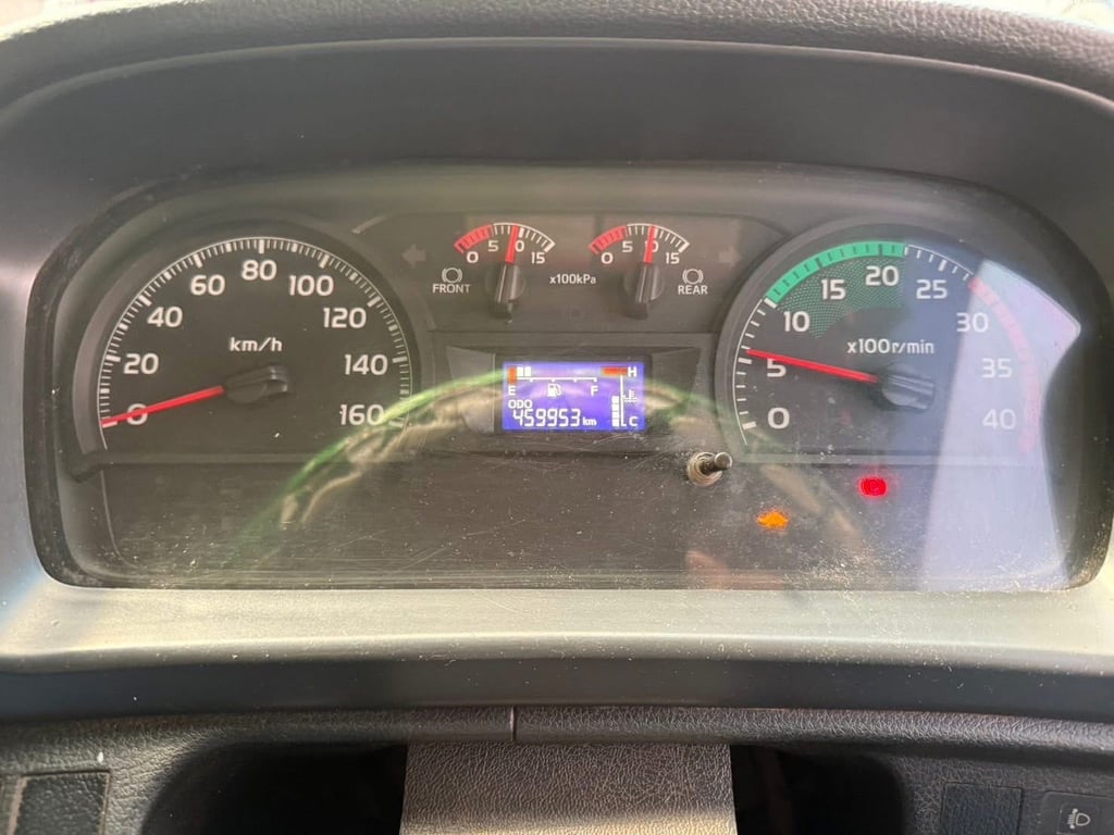 HINO FM1J 260 ปี 59 ไมล์ แท้ๆ  จะ หัวคัดซี จะ กะบะดั้มพ์