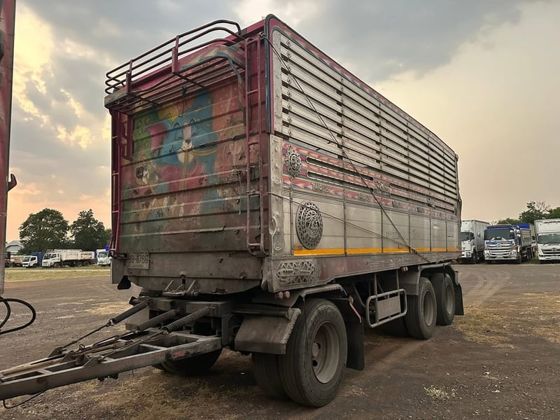 ISUZU FXZ 360 พ่วงแม่ลูกดั้มพ์ เกษตร