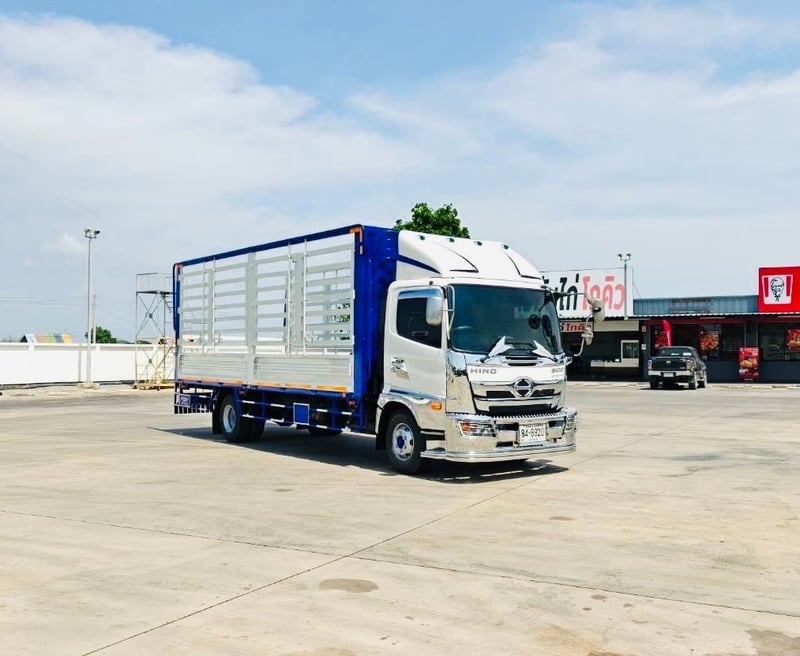 HINO NEW FC9J 210 กะบะเหล็กเปิด ได้รอบ HINO NEW FC9J 210 กะบะเหล็กเปิด ได้รอบ
