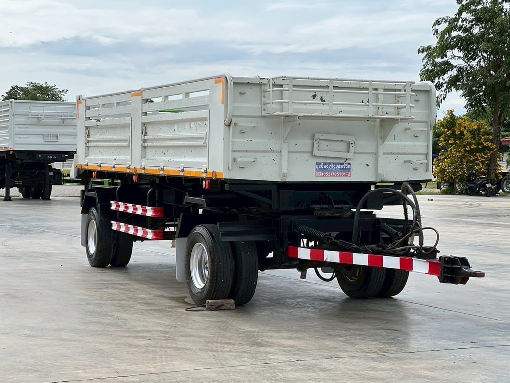 ลูกพ่วงดัมพ์ (สำหรับรถ 6 ล้อ) สองเพลา อู่เทิงเซอร์วิส ปี 2565 ลูกพ่วงดัมพ์ (สำหรับรถ 6 ล้อ) สองเพลา อู่เทิงเซอร์วิส ปี 2565