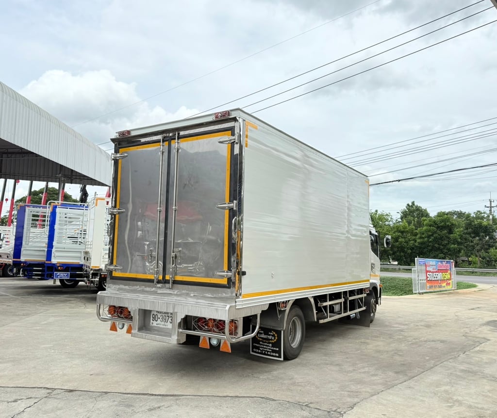 เข้าใหม่❗️ไมล์ 64,883 กิโล ❗️ HINO FC9J 210 แรง 6ล้อตู้เย็น ตู้ สแตนเหล็ด ยาว 5.60 เมตร  ปี 2565 ราคา 1,190,000 บาท 📞 094-653-6339 อิฐ รับซื้อ-ขาย-แลกเปลี่ยน-รถ?