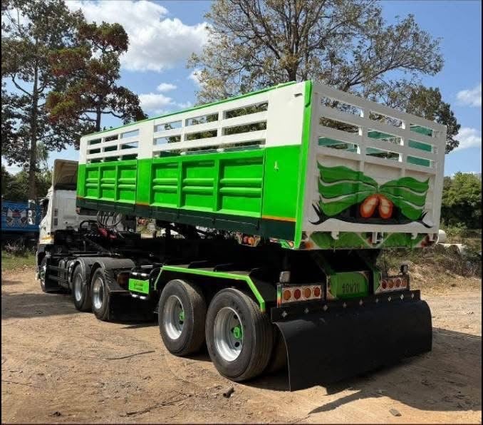 HINO 344 หัวลากพร้อมหางเซมิดั้มพ์