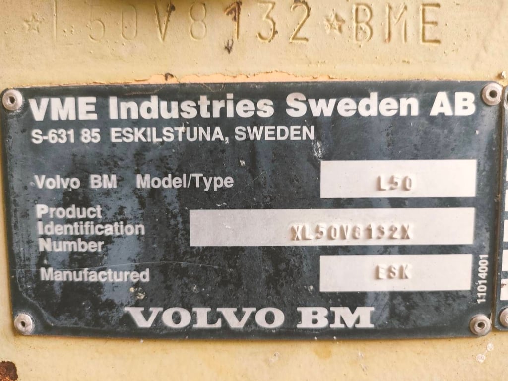 รถตักล้อยาง VOLVO รุ่นXL50 เทียบเท่า 920CAT เก๋งแอร์ รถตักล้อยาง VOLVO รุ่นXL50 เทียบเท่า 920CAT เก๋งแอร์