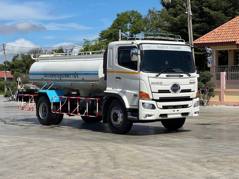 ไมล์ 17.446 กิโล❗️HINO FG8J 240  บรรทุกน้ำ แท็งค์สเปรย์