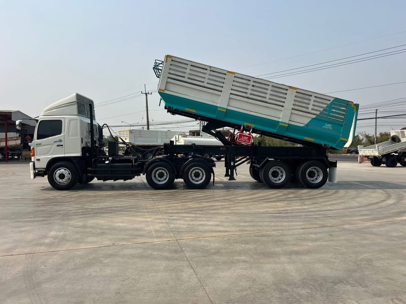 HINO FM 1J 245 ปี 2548 หัวพร้อมหางเซมิดั้มพ์ 