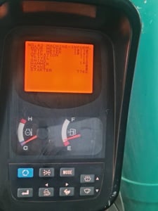 KOBELCO SK200 SUPER XM เฟรมถาด  เครี่องปั้มดี