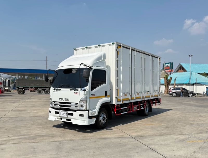 เข้าใหม่❗️ไมล์ 41,086❗️ISUZU NEW FRR 210  ตู้แห้ง 10 บาน
