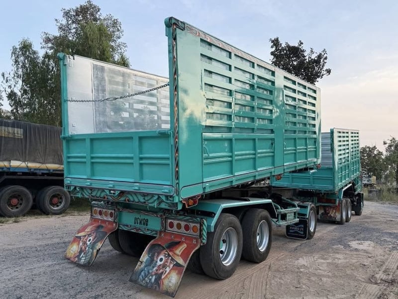 ISUZU FXZ 320 พ่วงแม่ลูกดั้มพ์ อู่ ซีทีทรัค