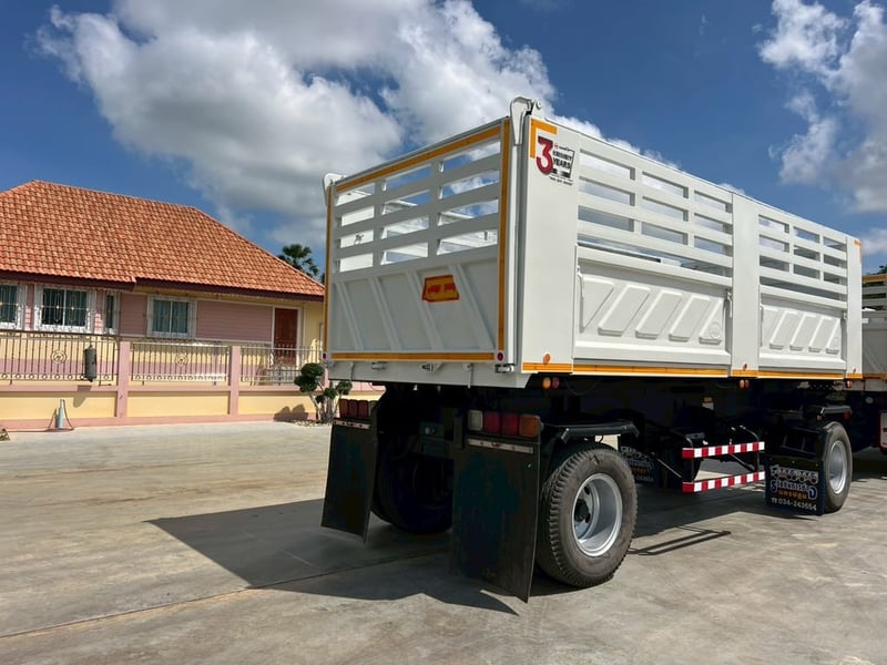 ขายลูกพ่วงดัมพ์ 2 เพลา สามมิตร ขายลูกพ่วงดัมพ์ 2 เพลา สามมิตร