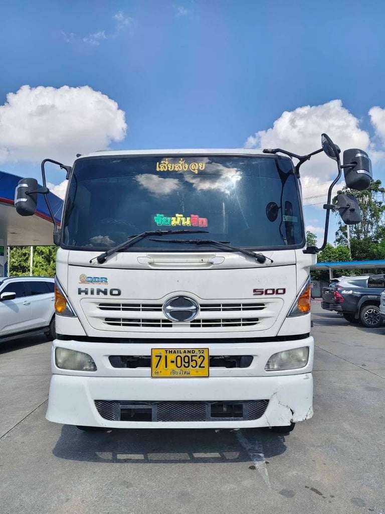 HINO เมก้า 380 ปี 2557 ติดเครน TADANO ขนาด 5 ตัน HINO เมก้า 380 ปี 2557 ติดเครน TADANO ขนาด 5 ตัน