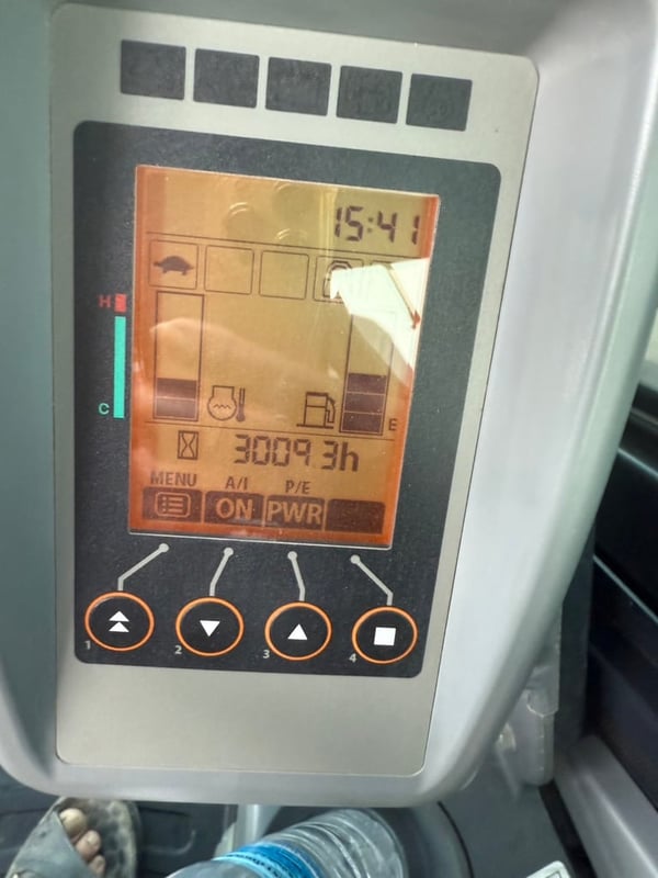 เข้าใหม่❗️ไมล์ ชม 3000❗️ Hitachi   ZX33U เอกสารชุดจด